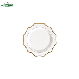Set di Piatti in Fine Porcellana Bone China con Design Floreale Rotondo <span class=keywords><strong>per</strong></span> Cena e Dessert, Ideale <span class=keywords><strong>per</strong></span> Matrimoni e Feste - Product Image 5