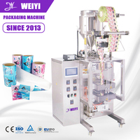 Machine de remplissage et d'emballage automatique de liquides (jus, eau, shampoing) de haute qualité, personnalisable, de 10 à 500 ml
