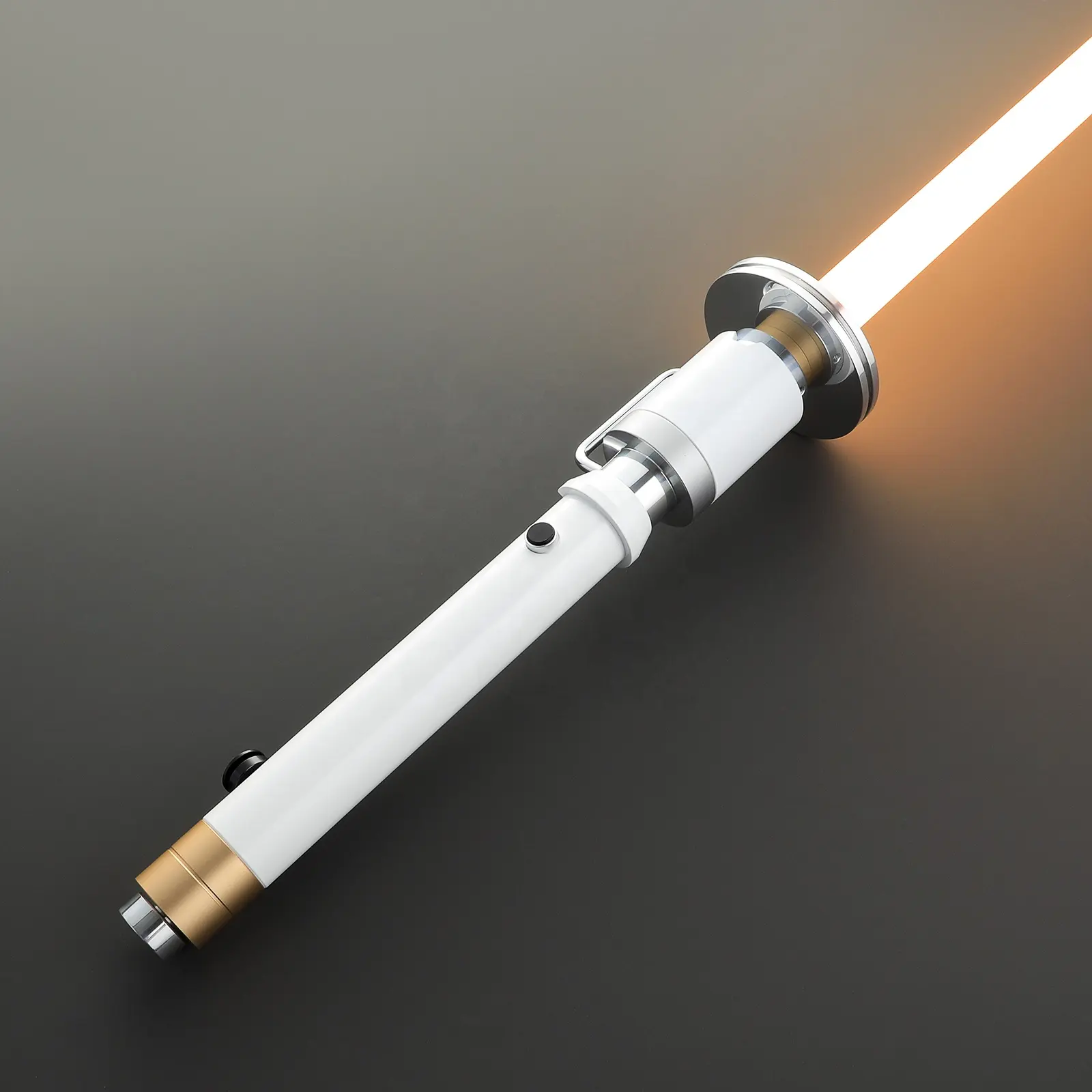 LGT Saberstudio Huyang pedang Cosplay, pedang latihan Lightsaber Heaving Dueling Katana RGB halus kekuatan ayun FX LED untuk Cosplay