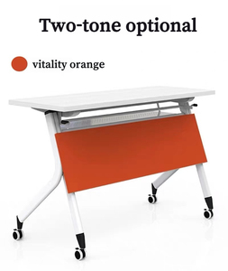 Table de conférence pliable et rétractable pour salle de séminaire, cloison de séparation, mobilier de <span class=keywords><strong>bureau</strong></span> efficace - Product Image 4