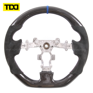 พวงมาลัยคาร์บอนไฟเบอร์แท้ TDD สำหรับ Nissan GTR R35 R34 - Product Image 4