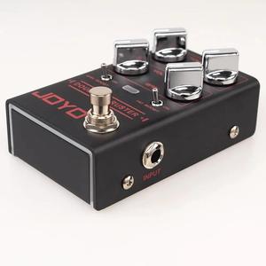 Pedal de Overdrive para Baixo JOYO R-28 Double Thruster com Tom Granulado e Agudo de Alta Frequência, Projetado para Acessórios de Instrumentos Musicais - Product Image 4