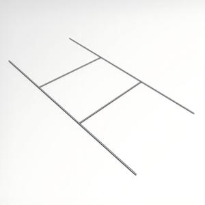 Heavy Duty Powder Coated Yard Sign Step Stakes/H Farm Stakes <b>Wire</b> <b>Mesh</b> - Product Image 1
