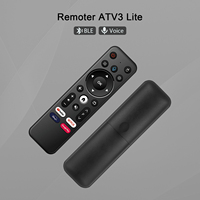 Télécommande vocale Remoter ATV3 Lite BT pour Q3 MAX TV Stick Q5 PLUS Q10 Smart TV Box Lemon TV Mini L1 L2 Android TV Box