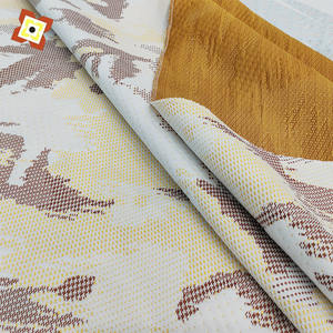 Tissu d'oreiller en tricot de microfibres Jacquard de luxe personnalisé <span class=keywords><strong>bambou</strong></span> biologique polyester 100% polyester vente tessuto teint en fil - Product Image 4