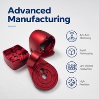 Boîtier d'imagerie thermique en alliage d'aluminium de haute précision, usiné CNC, traitement de surface anti-corrosion par électro-érosion à fil