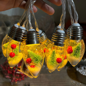 Guirlande lumineuse blanc chaud 2m IP44 pour décoration intérieure, idéale pour arbre, fête, décorations suspendues festives - Product Image 2