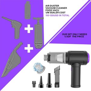 Aspirateur sans fil pour voiture et fenêtres avec une puissance d'aspiration de 12000 Pa, batterie de 7500 mAh, nettoyage à sec, design léger et portable - Product Image 5