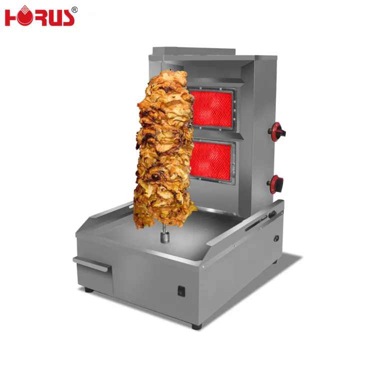 Horus Fabriek Leverancier Kebab Machine Gas Shoarma Machine Grill Te Koop