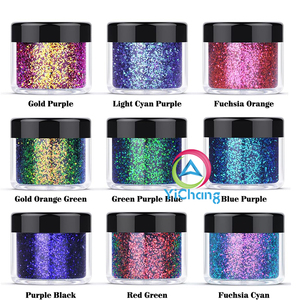 Giáng sinh trang trí Polyester Chai Nhỏ 10ml lọ long lanh Chunky Tắc Kè Hoa cơ thể long lanh - Product Image 5