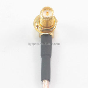 2025 TS9 Stecker 90 Grad RPSMA Buchse Rechtwinklig RG316 PTFE RF 50 Ohm Pigtail-Kabel -55~+155°C Kupfer Mehradrig - Product Image 3
