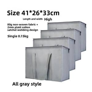 Fermeture à glissière pliable robuste se tient debout idéal pour le refroidisseur d'épicerie isolé <span class=keywords><strong>livraison</strong></span> de nourriture sacs à provisions réutilisables pliables - Product Image 4