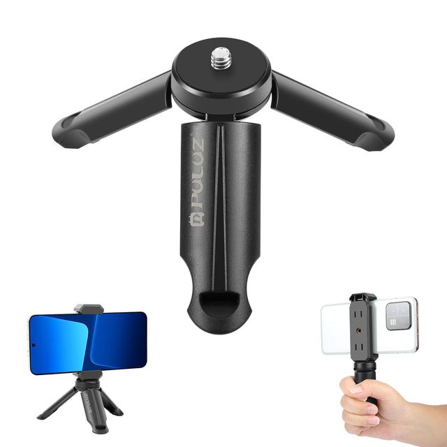 Wholesale Hot Sale PULUZ Portable Folding Plastic Tripod for Cell Phones