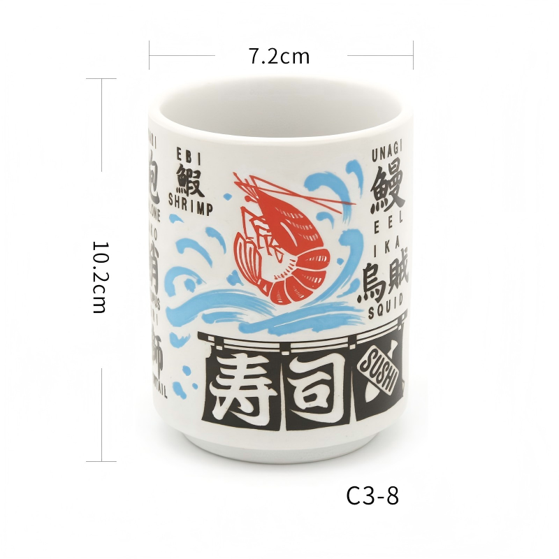 White C3-8 Fish Character