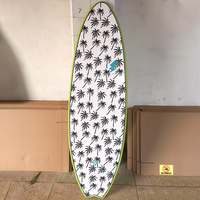 Planche de surf souple durable professionnelle pour enfants Logo personnalisé pour écoles de surf eaux océaniques