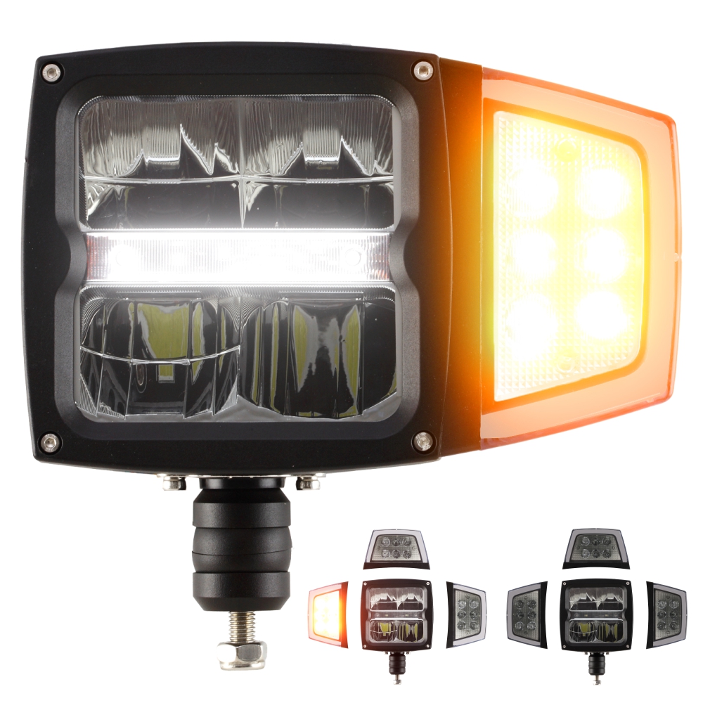 R11 IP68 IP69K LED Lights for Trucks - Snowplow & Headlights