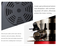 Xiaomi résistant ybao — presse-agrumes électrique à pression froide, Machine d'extraction de jus à mastiquer sans filtre, pour fruits et légumes