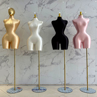 Mannequin de qualité pour femme, demi-corps, taille fine, pour l'affichage de vêtements en boutique de mode