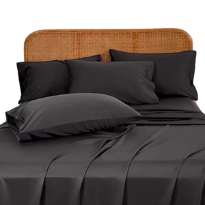 Juegos de sábanas de algodón egipcio Premium 1000 de 100% hilos, juego de cama de bolsillo profundo de 4 piezas, ropa de cama estándar de Hotel sólido - Product Image 1