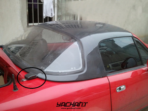 ชุดบอดี้ Mx5 Miata สำหรับ MX5 2005 MX-5, คาร์บอนไฟเบอร์แข็ง <span class=keywords><strong>MK2</strong></span> MK1 na NB OE Style เหมาะสำหรับ hardtop - Product Image 3