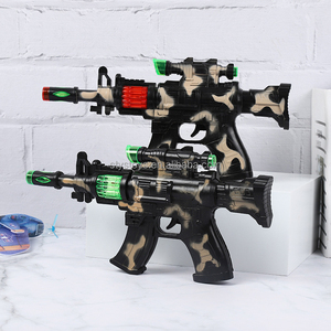 Pistolet à lumière sonore électrique Camouflage musical Pistolet <span class=keywords><strong>militaire</strong></span> <span class=keywords><strong>Simulation</strong></span> Mitraillette Jouets - Product Image 6