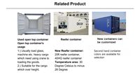 Conteneur d'expédition pas cher, neuf/d'occasion, d'occasion, certification ISO CE, blanc, bleu, choisir la couleur, usine de conteneurs à vendre, conteneur