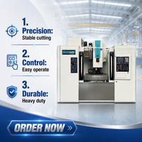 Nuevo Centro de Mecanizado Vertical CNC VMC640 de Alta Precisión, Husillo BT40, Sistema de Control GSK, Uso Pesado, Certificado CE