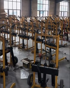 משאית פלטפורמת הרמה ידנית מתקפלת להעמסה ופריקה, משאית מיני ביתית עם עגלה ידנית - Product Image 3