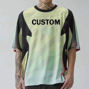 Camiseta de Manga Corta para Hombre, Sublimación Completa, Impresión de Logotipo, OEM, Transpirable, de Secado Rápido, Personalizable - Product Image 1