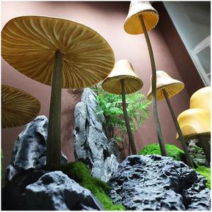 Panel <span class=keywords><strong>de</strong></span> Hongos Artificiales para Fondo <span class=keywords><strong>de</strong></span> Jardín, Persianas y Cortinas, Plantas y Vegetación Artificial al por Mayor - Product Image 5