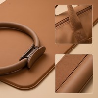 Kit de fitness à domicile FX Premium : Tapis de yoga, haltères en mousse, ensemble de Pilates, Power Ring, barre d'haltères, ensemble d'accessoires personnalisables