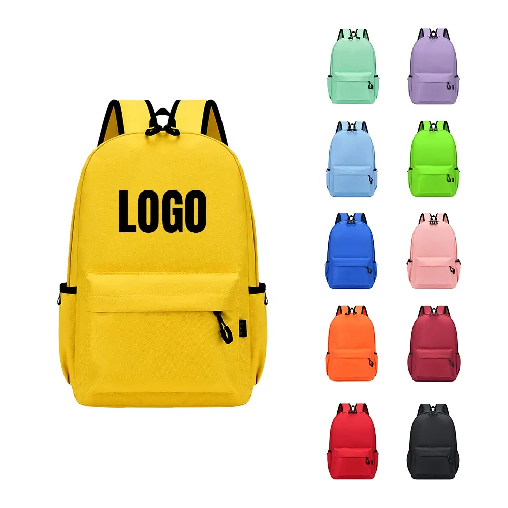 Toptan OEM ODM erkek kız okul kitap çantası çocuklar sırt çantası okul çantası çocuk özel logo oxford sırt çantası