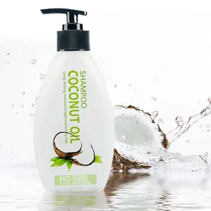 New Design Thickening Hair Growth Hair Care Products Anti Hair Loss Moisturizing Coconut Oil Shampoo Unisex Adults Coconut Milk