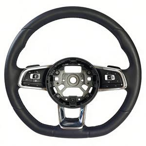 Volant en cuir personnalisé modifié pour VW Volkswagen <span class=keywords><strong>Golf</strong></span> R 5 6 7 MK5 MK6 MK7 CC GTI MK7.5 Jetta Passat - Product Image 1