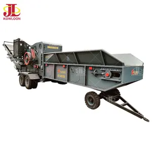 China Factory Offered Automatic Swc1000 Wood Branches Wood Chipper Towable