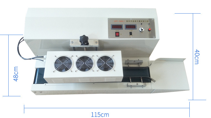 Induction Aluminium Foil Sealing Machine/Table-Style Continuous Band Induction Sealer