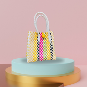 Premium Women's Handbags Elegant Adult Fashion Accessory New Style Recycled <b>Plastic</b> Material in Weaving From Indonesia - Product Image 1