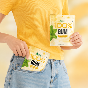 Goma de Mascar de Menta Personalizada OEM, Suplemento Energético, Ayuda a Mejorar la Concentración y Limpiar los Dientes, Sin Azúcar, Aliento Fresco - Product Image 4