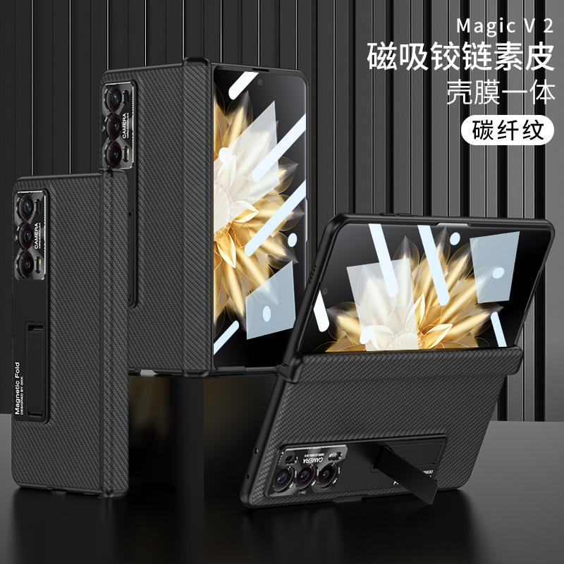 [Película de Shell] Pegatina lateral-Tipo de soporte-Carbono