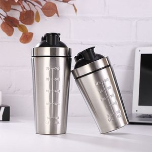 Professional Gym Essentials <strong>Gift</strong> 750ml Metal <strong>Protein</strong> Shaker Cup Bottle Set With Mix Bal - Product Image 2