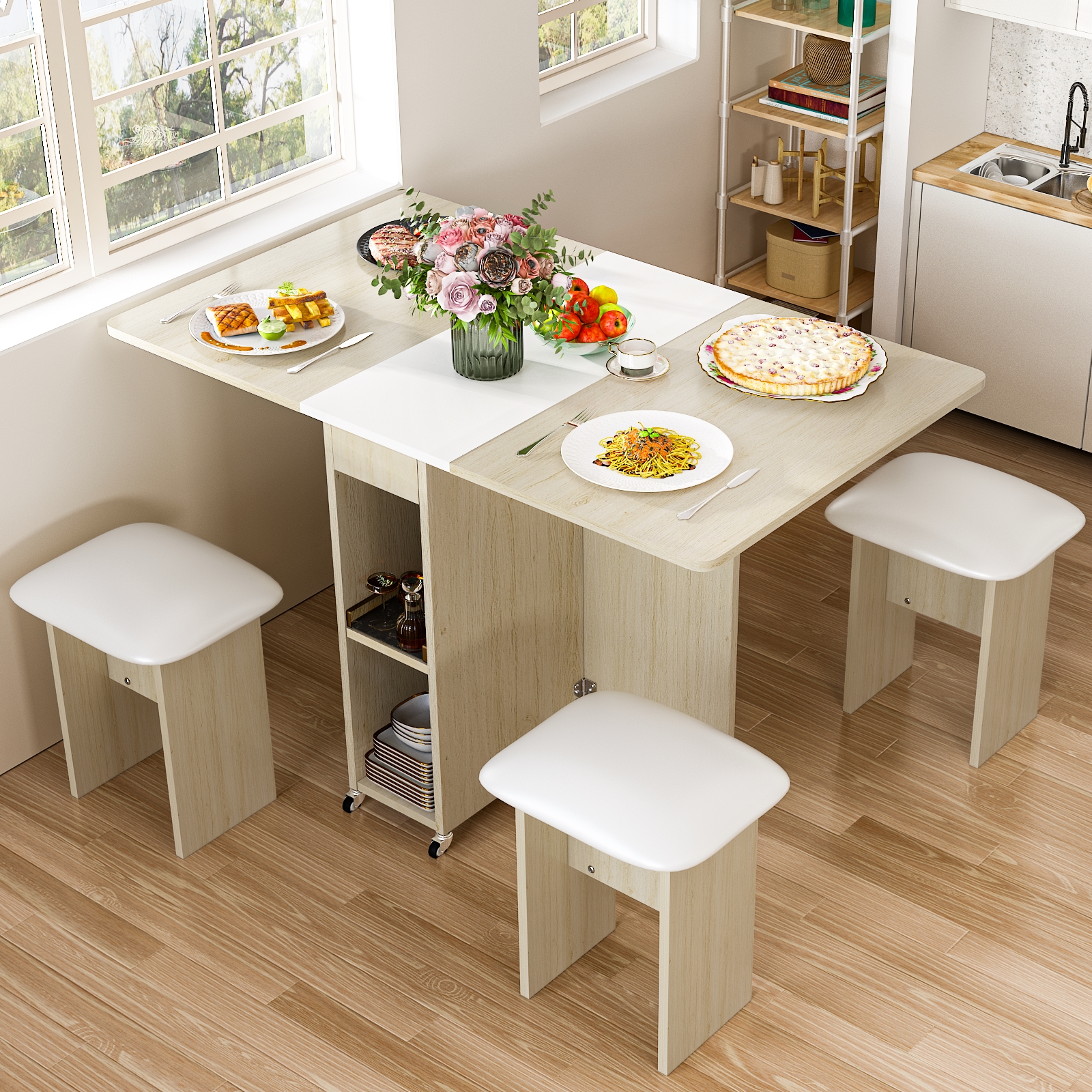 Wholesale Extendable Dining Table - Ideal for Kitchen