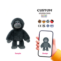 Jouet en peluche rond bleu personnalisé OEM avec technique de broderie, vente directe d'usine de poupées de haute qualité, jouets en peluche doux personnalisés