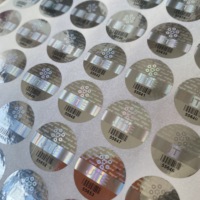 Autocollant de sécurité holographique 3D personnalisé avec impression originale, autocollant de garantie avec numéro de série