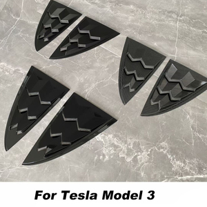 موديل <span class=keywords><strong>3</strong></span> وصلات جانبية للفاصل الأمامي ، موديل ناشر خلفي للشفة الأمامية ، <span class=keywords><strong>3</strong></span> مجموعات ايرو سريعة لتسلا - Product Image 5