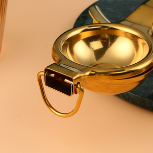 Küchen werkzeug Praktisches Handheld Haushalts-Edelstahl-Zitronen presse Werkzeug Fruchtsaft presse mit Ring Tragbarer Zitronen presse - Product Image 4