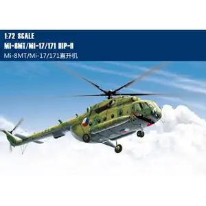 งานอดิเรก 87208 1/72 Scale รัสเซีย MI-8MT-Mi-17 Hip-H เฮลิคอปเตอร์เครื่องบินรุ่น TH06251-SMT6