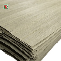 Placages de chêne blanc teinté naturel Feuille de placage en bois teintée Fournisseur de placage en bois de la Chine