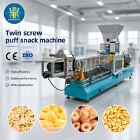 Machine d'extrusion de maïs soufflé, machine à souffler le riz et le maïs en acier inoxydable, machine à snacks extrudés