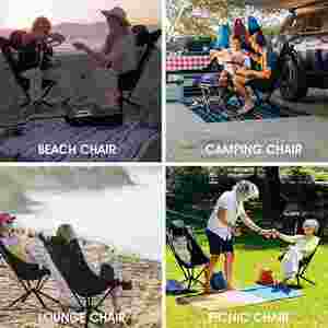 Silla Plegable Ligera de Alta Calidad para Pesca, Playa, Camping, Picnic y Aire Libre - Product Image 4