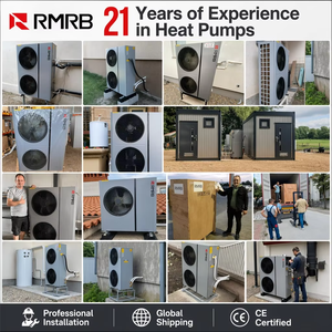 ปั๊มความร้อนอากาศสู่น้ำ R290 EVI A+++ 9kW 11kW 15kW 18kW ระบบทำความร้อน ความเย็น น้ำร้อน WiFi OEM - Product Image 4